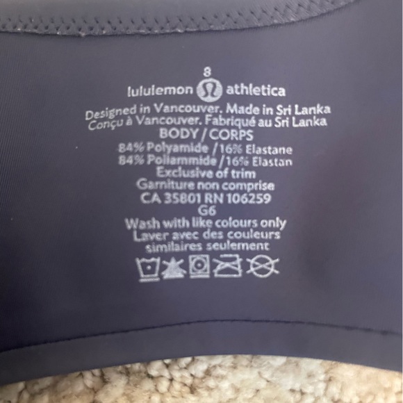 🏷️Lululemon Define Tank Top Cadet Blue Open Back
Adjustable Straps Size 8 - Picture 4 of 5